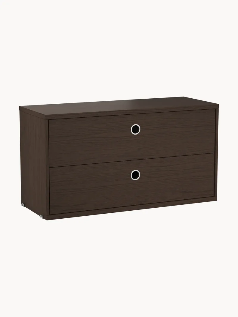 Kast String System met lades, B 78 x D 30 cm by String Furniture – product photo