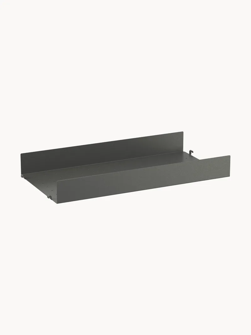 Metalen plank String System, B 58 x D 30 cm von String Furniture – Produktfoto