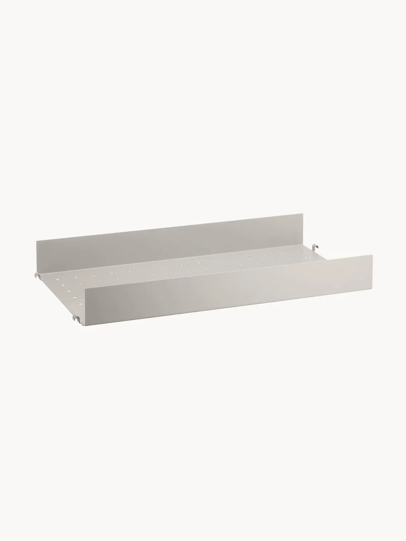 Metalen plank String System, B 58 x D 30 cm de String Furniture – photo du produit