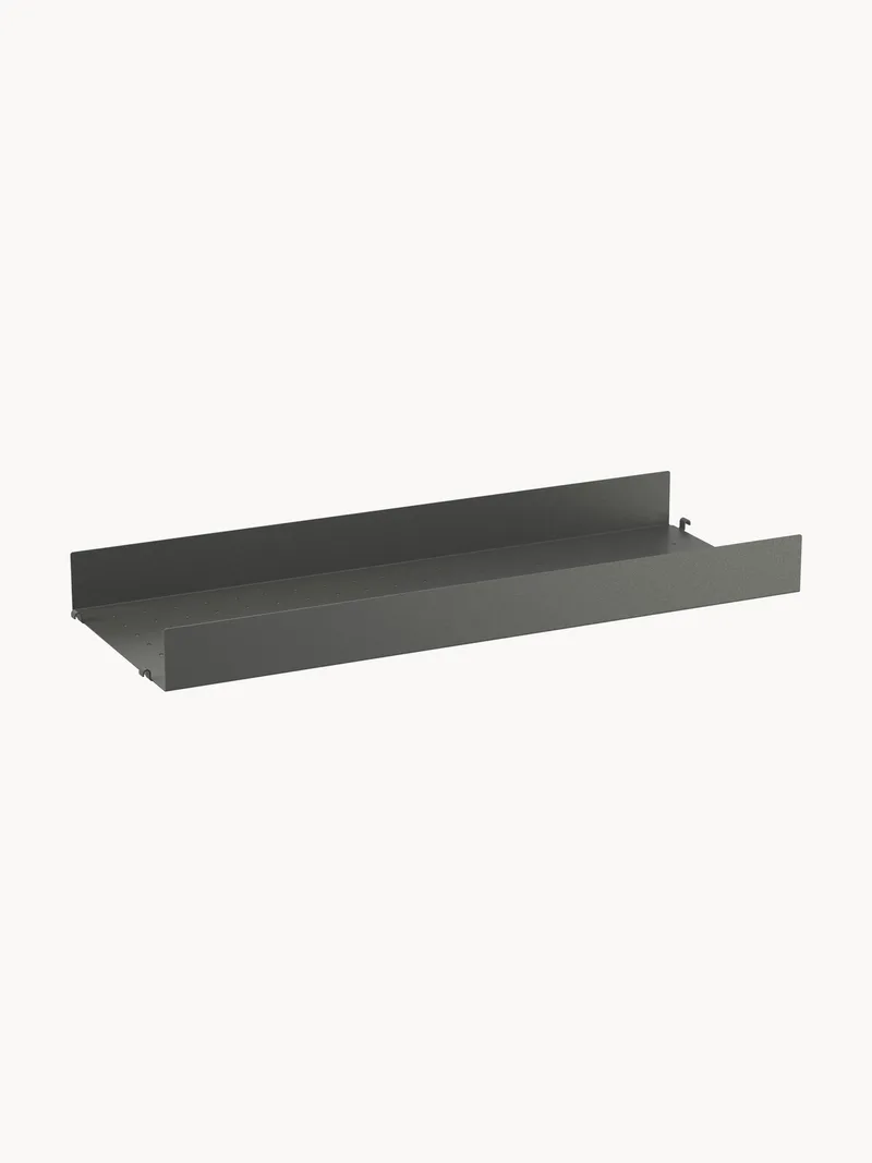 Metalen plank String System, B 78 x D 30 cm från String Furniture – produktbild