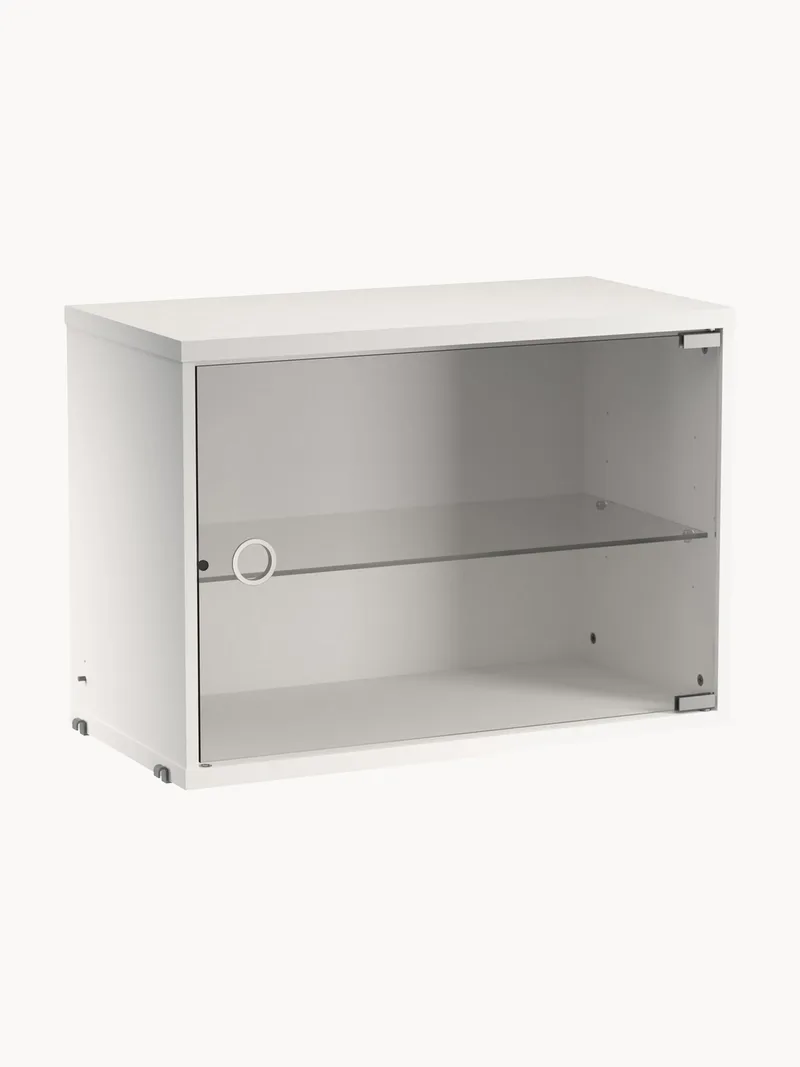 Vitrinekast String System met draaibare glazen deur, B 58 x D 30 cm by String Furniture – product photo
