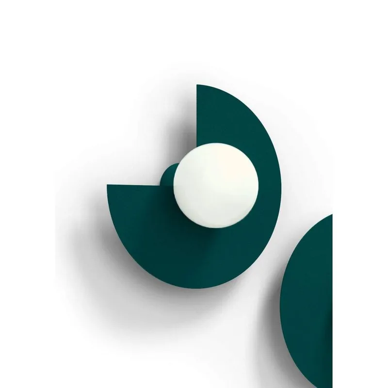 Candy Big Circle 270 S wandlamp, groen by Swedish Ninja – product photo