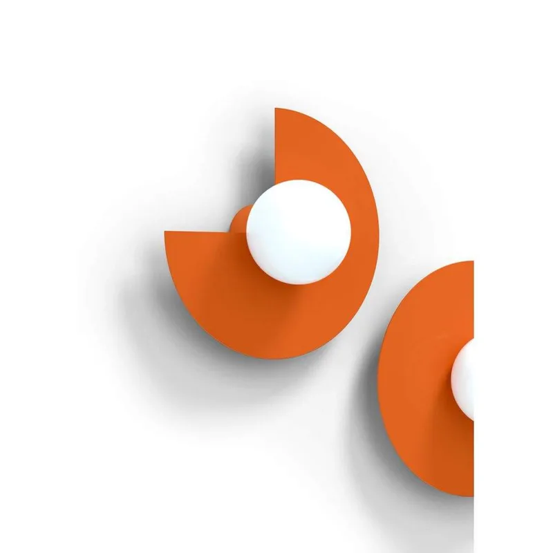 Candy Big Circle 270 S wandlamp, oranje by Swedish Ninja – product photo