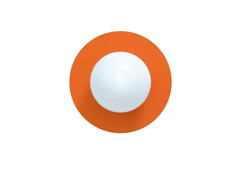 Candy Big Circle 360 L wandlamp, oranje de Swedish Ninja – photo du produit