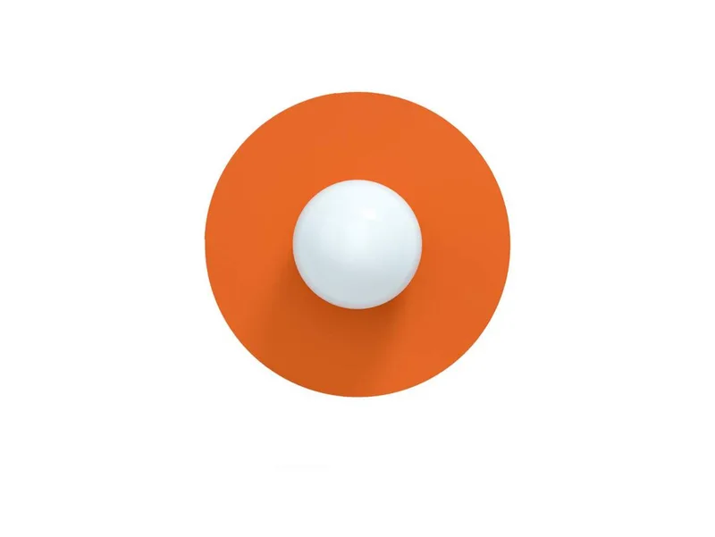 Candy Big Circle 360 S wandlamp, oranje by Swedish Ninja – product photo