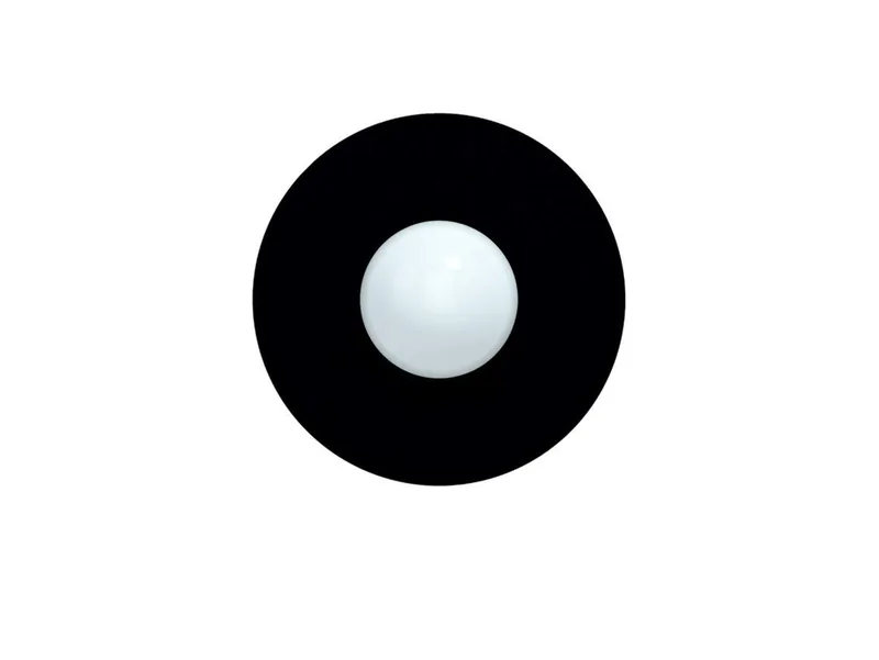 Candy Big Circle 360 S wandlamp, zwart de Swedish Ninja – photo du produit