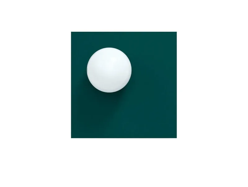 Candy Big Square S wand-/plafondlamp, groen by Swedish Ninja – product photo