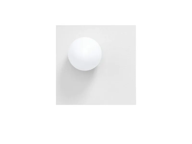Candy Big Square S wand-/plafondlamp, wit by Swedish Ninja – product photo