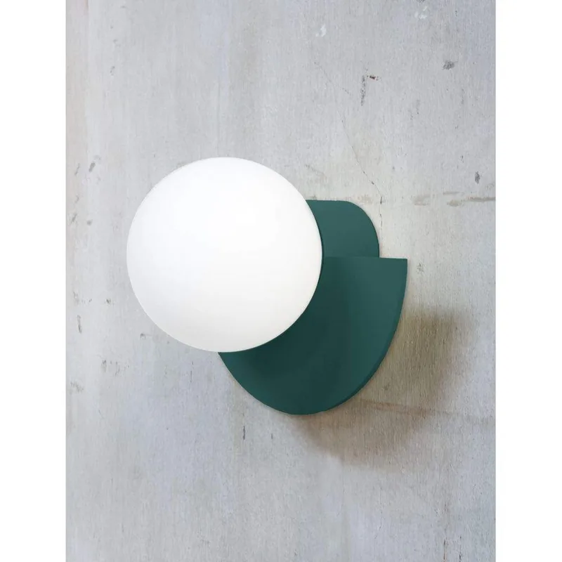 Candy Little Circle 180 S wandlamp, groen by Swedish Ninja – product photo