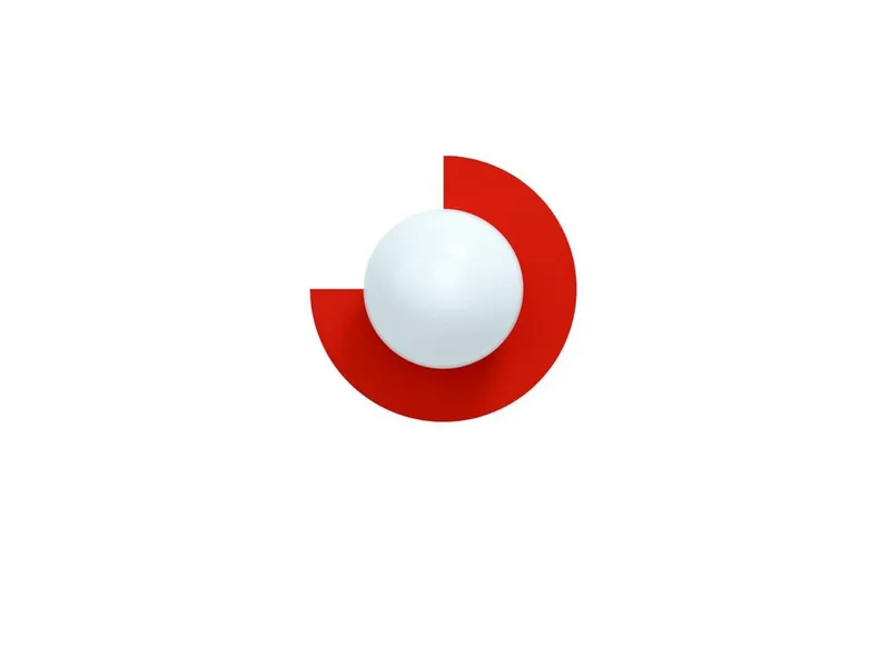 Candy Little Circle 270 S Wandlampe, rot von Swedish Ninja – Produktfoto
