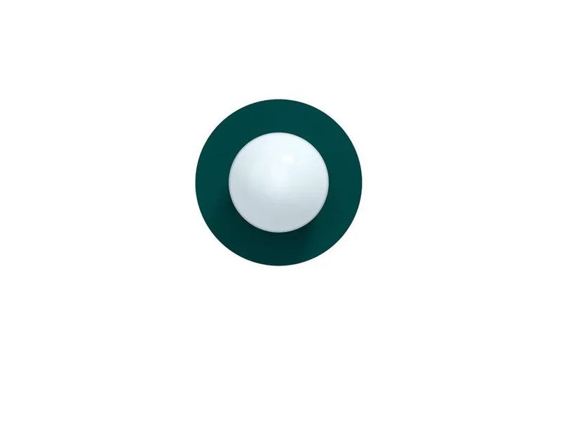 Candy Little Circle 360 S wandlamp, groen från Swedish Ninja – produktbild