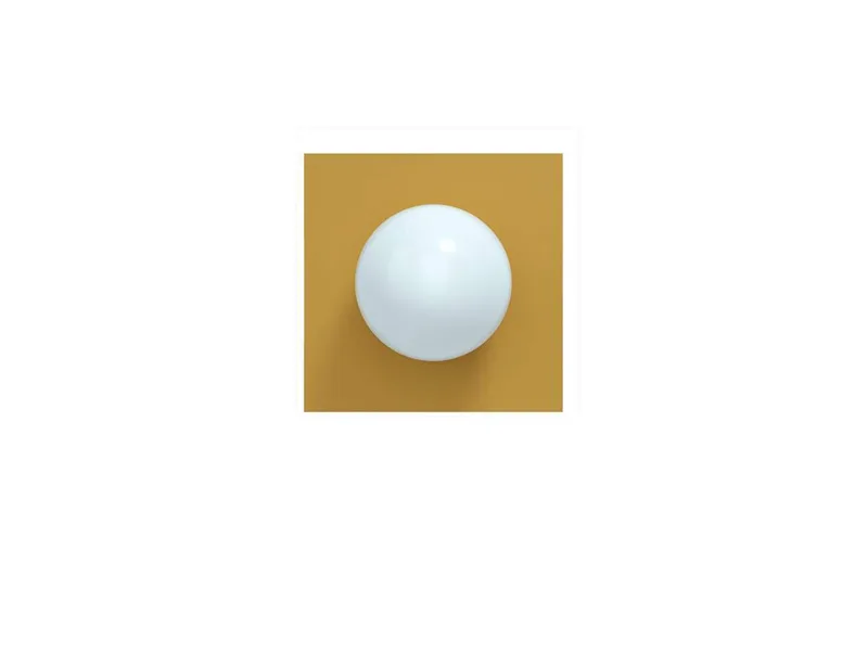 Candy Little Square S plafondlamp, geel by Swedish Ninja – product photo