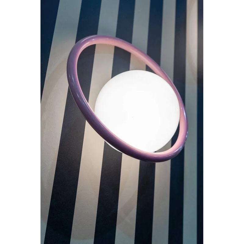 Hula Hoop Wandlamp HW Bubblegum Pink van Swedish Ninja – productfoto