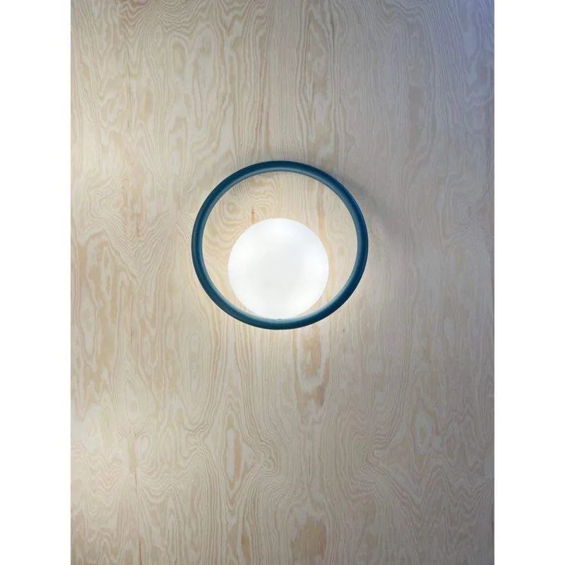 Hula Hoop Wandlamp HW Peacock Green från Swedish Ninja – produktbild