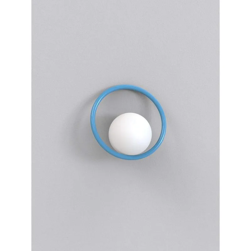 Hula Hoop Wandlamp HW Scandi Blue från Swedish Ninja – produktbild