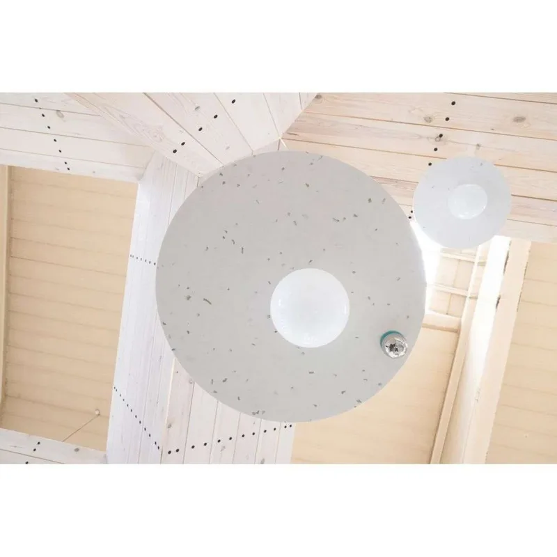 Pluto Big Hanglamp Sandcastle Ochre von Swedish Ninja – Produktfoto