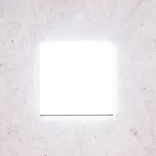 Aris LED paneel 45x45 cm, zwart van tint in Zwart, Wit – productfoto 1 van 3
