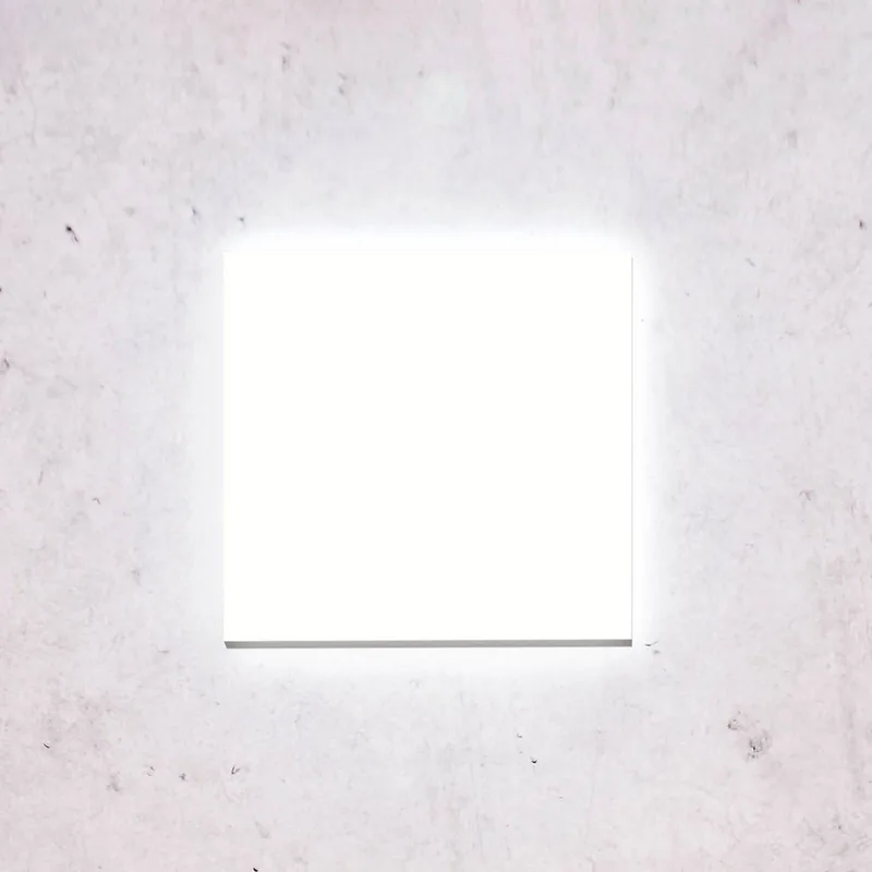 Aris LED paneel 45x45 cm, zwart de tint en Noir, Blanc – photo du produit