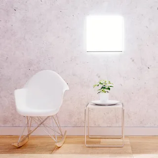 Aris LED paneel 45x45 cm, zwart van tint in Zwart, Wit – productfoto 2 van 3