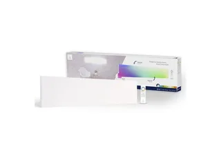 LED Deckenleuchte Deckenlampe Decken Panel RGB Decken Wandleuchte mit FB 120x30, LED Panelleuchte Farbwechsel Lampe Wohnzimmerlampe Flurleuchte by tint in White – product photo 1 of 5