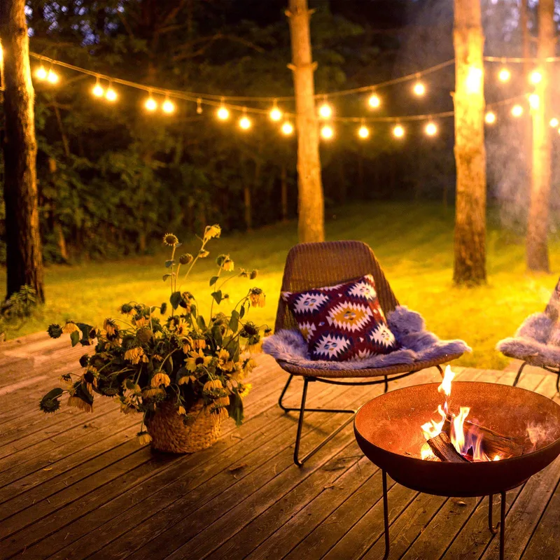 Stella Extension tint LED-lyskæde, forlænger fra tint i Sort – produktbillede 4 af 4