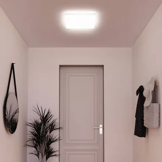 LED paneel Aris 30 x 30 cm de tint en Blanc – photo du produit 4 sur 5