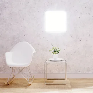 LED paneel Aris 30 x 30 cm de tint en Blanc – photo du produit 1 sur 5