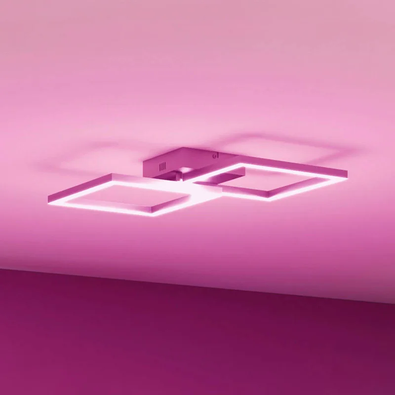 LED plafondlamp Cano, RGB, CCT by tint in Silver – product photo