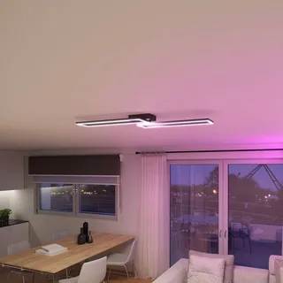 LED plafondlamp Ciso, RGB, CCT fra tint i Sort – produktbillede 4 af 5