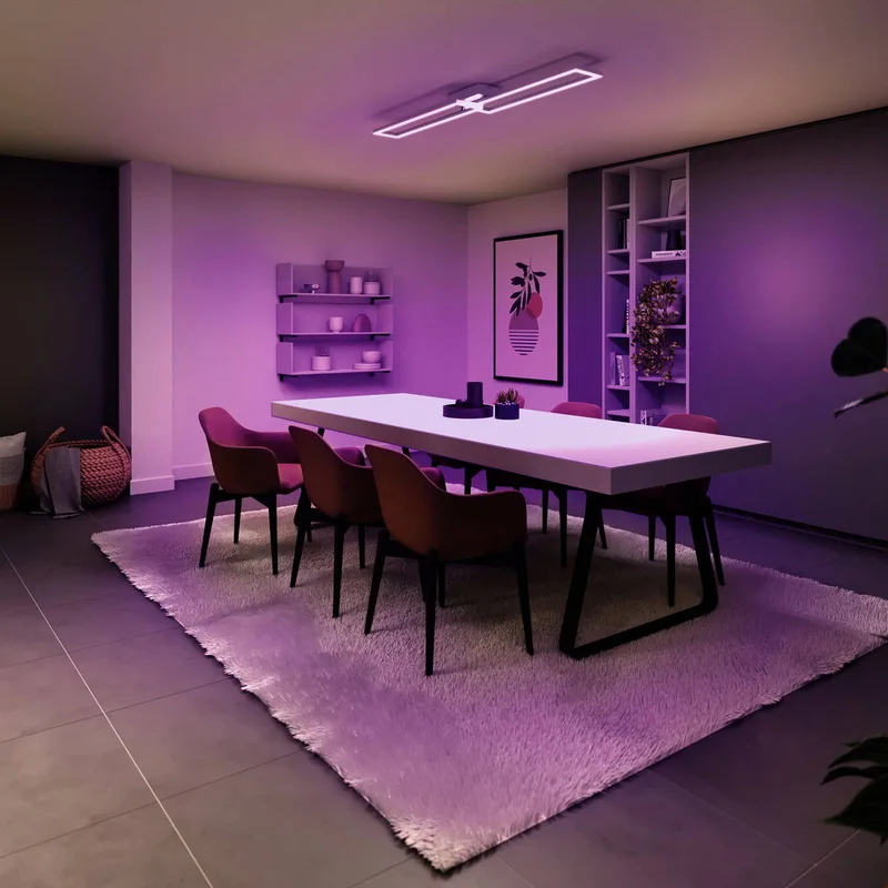 LED plafondlamp Ciso, RGB, CCT fra tint i Sort – produktbillede 5 af 5