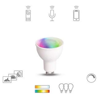 white+color LED GU10 6W 350lm by tint – product photo 1 of 5