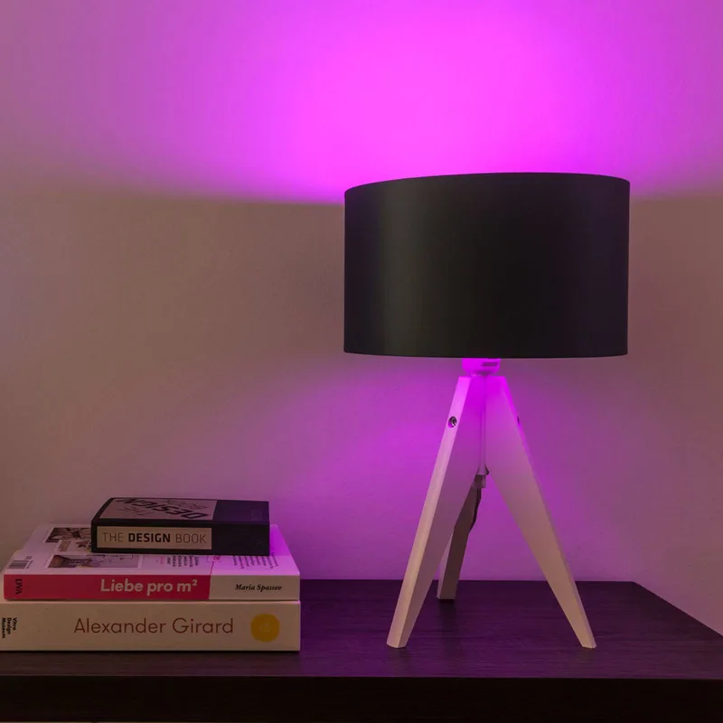 white+color LED lamp E27 9W de tint – photo du produit 4 sur 5