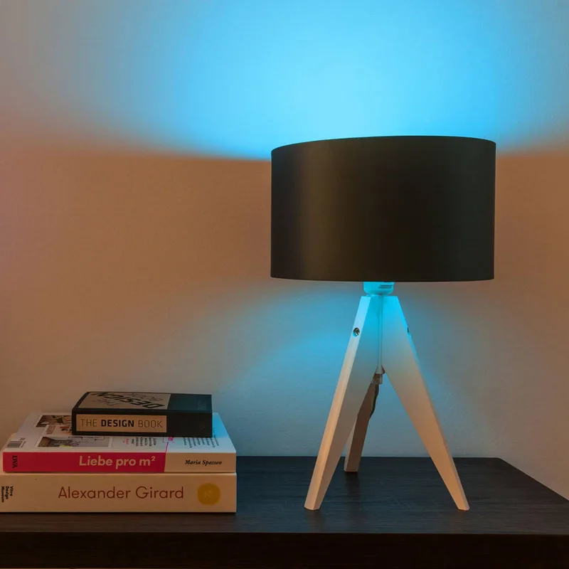 white+color LED lamp E27 9W de tint – photo du produit 5 sur 5