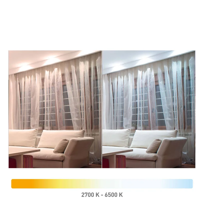 white LED lamp GU10 5,1W CCT von tint – Produktfoto 2 von 5