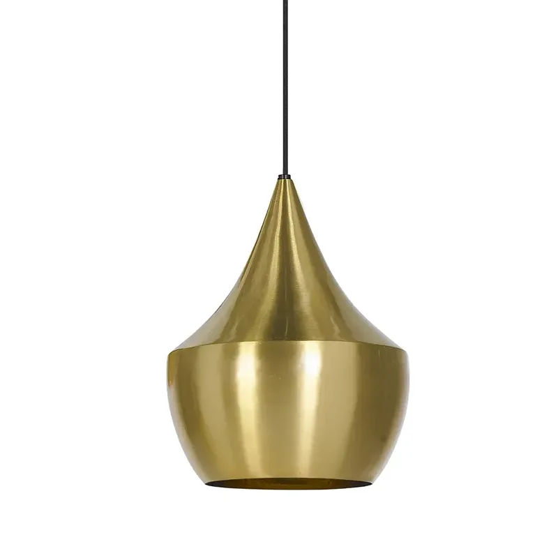 Beat Pendant Fat Brass LED fra Tom Dixon – produktbillede