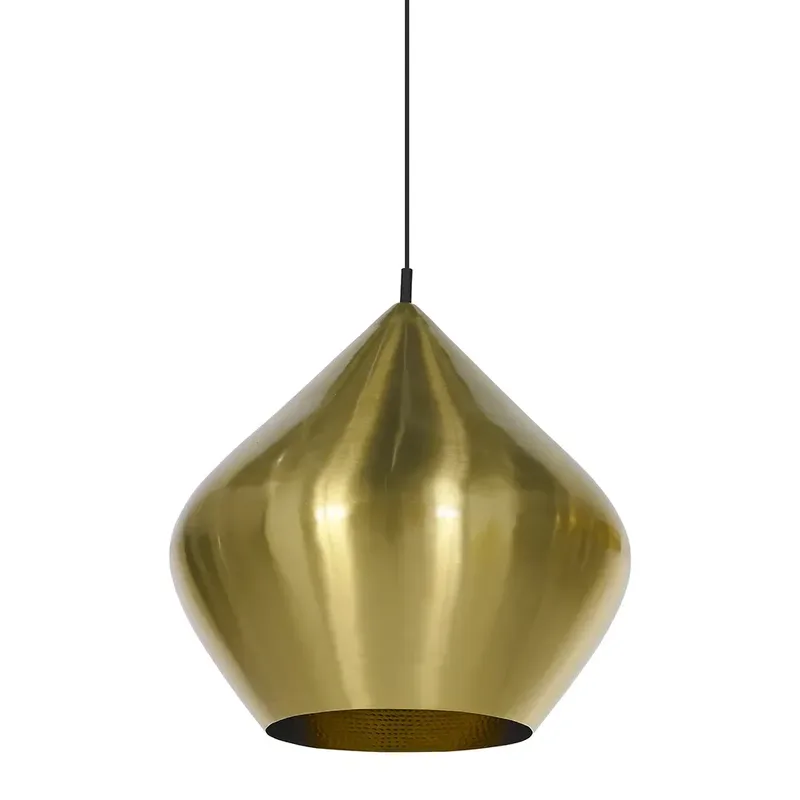 Beat Pendant Stout Brass LED de Tom Dixon – photo du produit