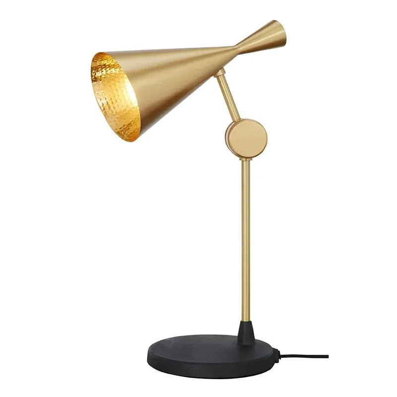 Beat Tischlampe Brass LED von Tom Dixon – Produktfoto