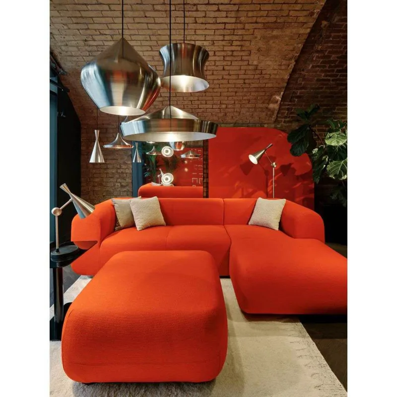 Beat Unbeaten Waist LED hanglamp van aluminium - Tom Dixon - Woonkamer van Tom Dixon – productfoto