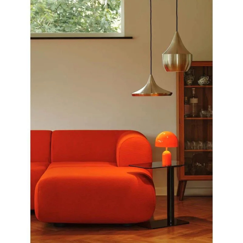 Beat Unbeaten Wide LED hanglamp van aluminium - Tom Dixon - Woonkamer van Tom Dixon – productfoto