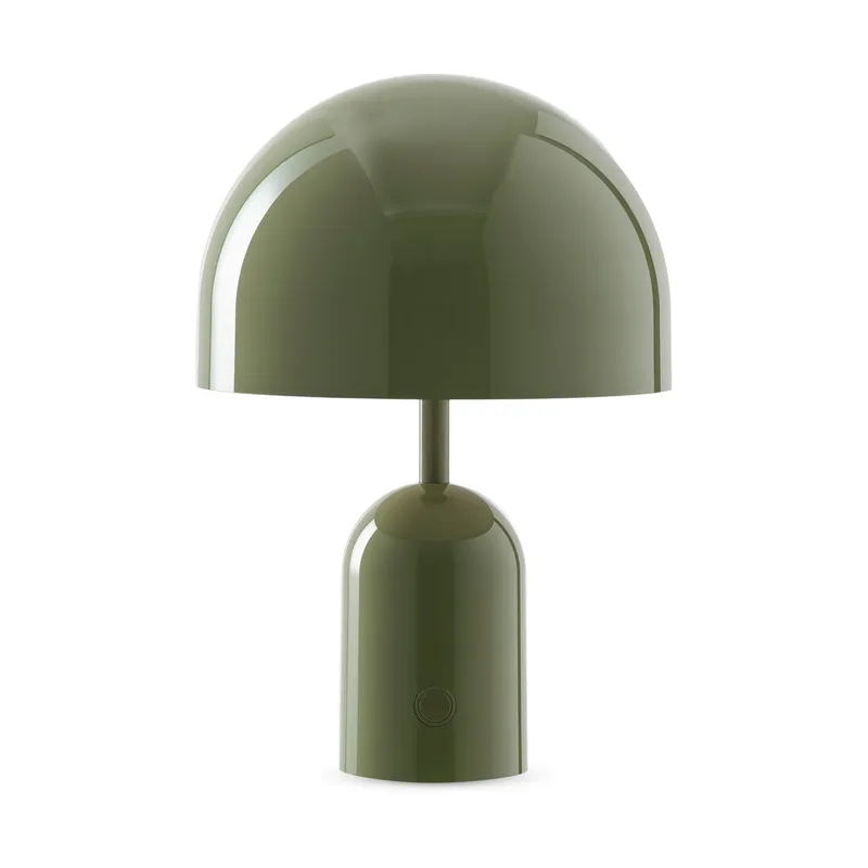 Bell Portable LED Tischleuchte 28cm Moos de Tom Dixon – photo du produit