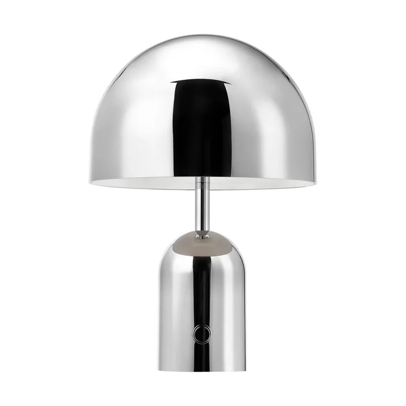 Bell Portable LED Tischleuchte 28cm Silver von Tom Dixon – Produktfoto
