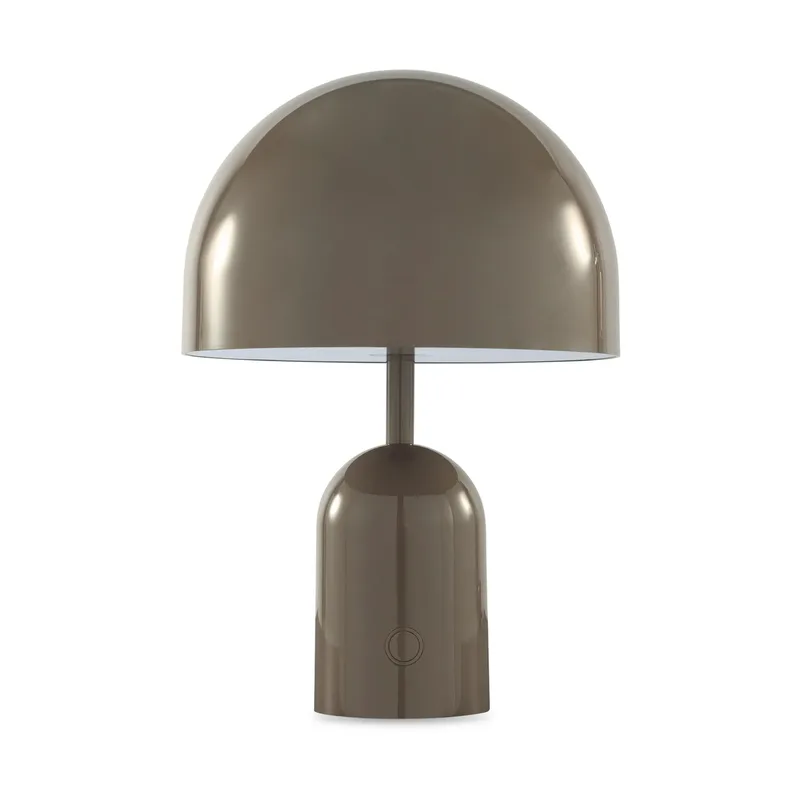 Bell Portable LED Tischleuchte 28cm Taupe de Tom Dixon – photo du produit