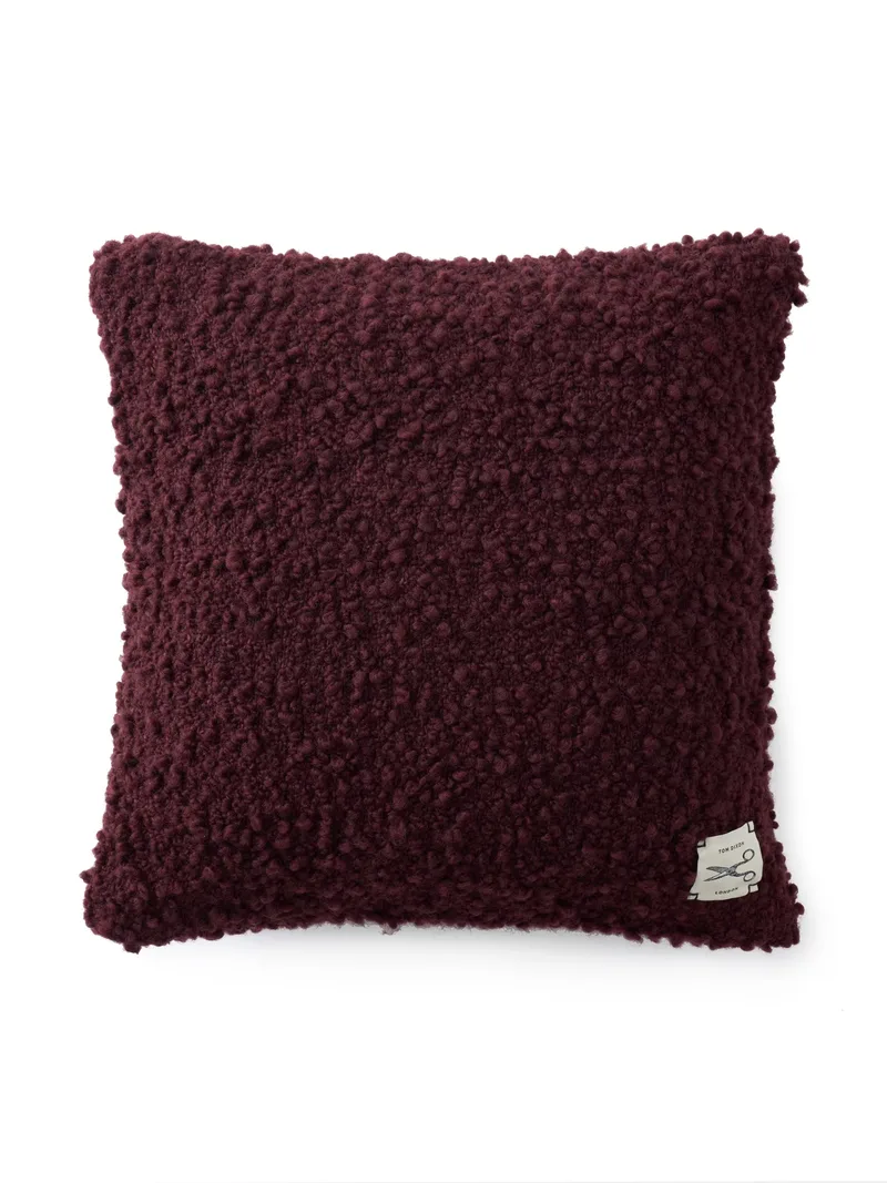 Bobble Kissen 45x45 cm Burgundy von Tom Dixon – Produktfoto