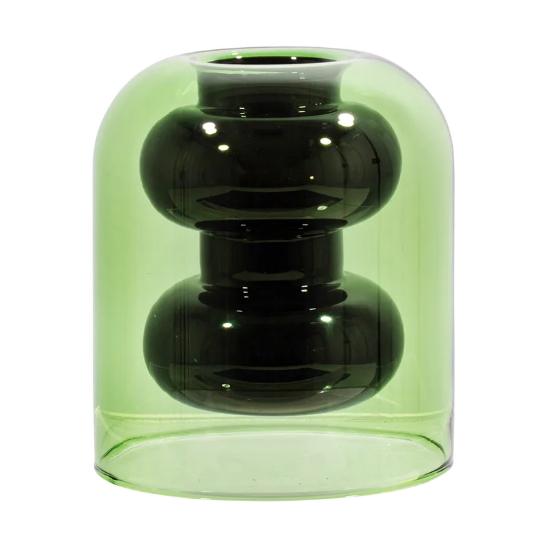Bump Short Vase Black von Tom Dixon – Produktfoto