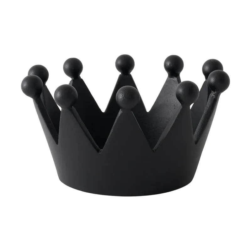 Cast Iron Crown Windlicht Ø14x8,2 cm von Tom Dixon – Produktfoto