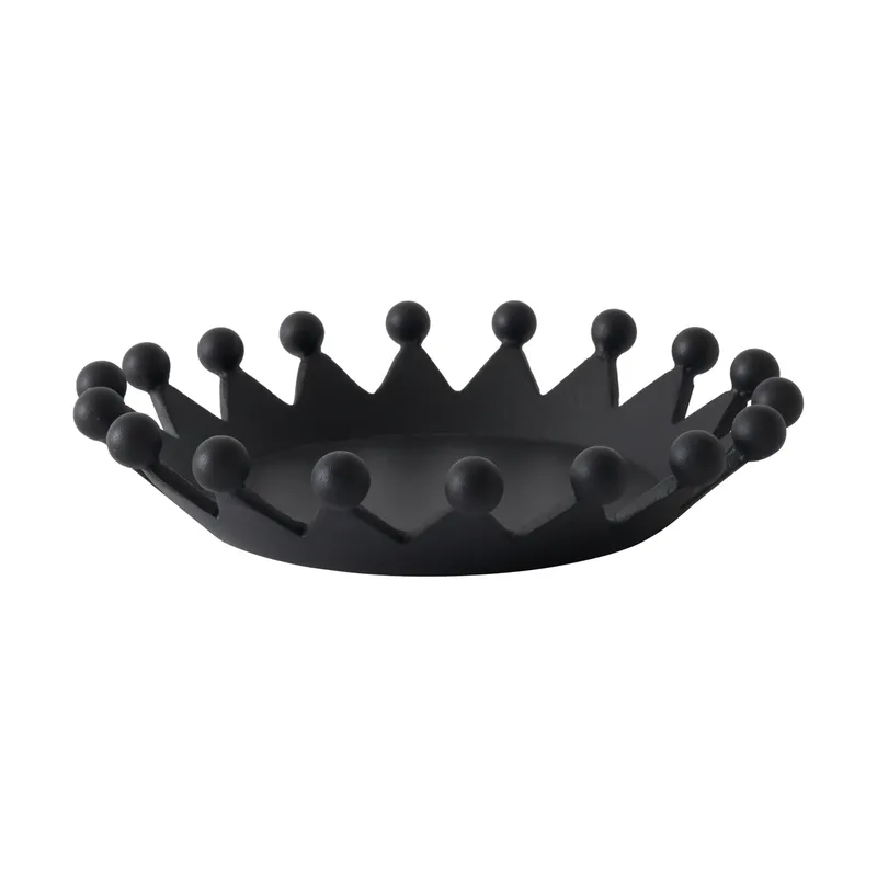 Cast Iron Crown Windlicht Ø22x4,5 cm by Tom Dixon – product photo