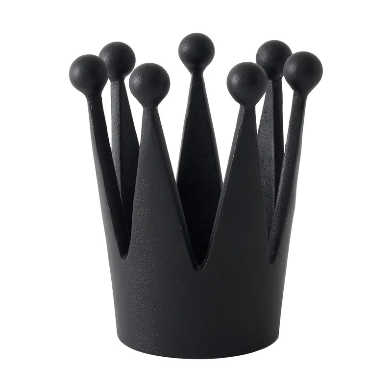 Cast Iron Crown Windlicht Ø8,8x12,1 cm von Tom Dixon – Produktfoto