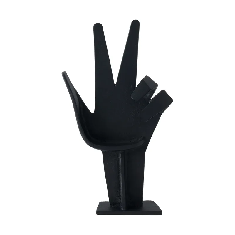 Cast Iron Hand Black, 29,8x6,5 cm by Tom Dixon – product photo