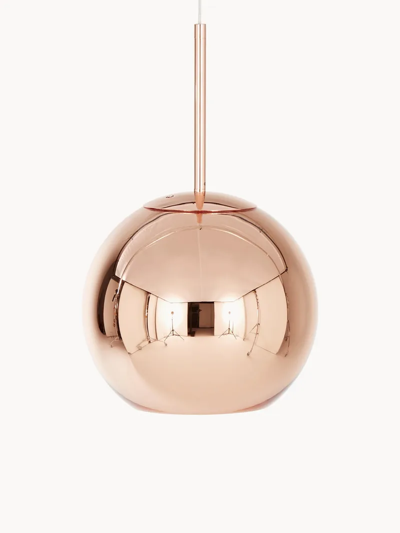 Dimbare LED hanglamp Copper, 9 W van Tom Dixon – productfoto
