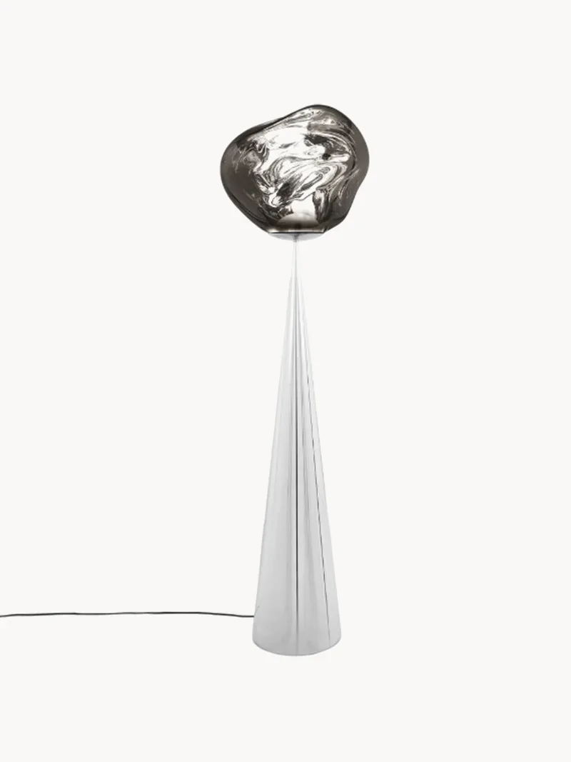 Dimbare LED vloerlamp Mirror Ball van Tom Dixon – productfoto